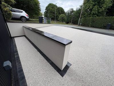 Resin bound driveway