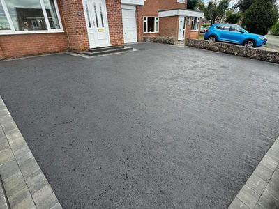 Tarmac driveway
