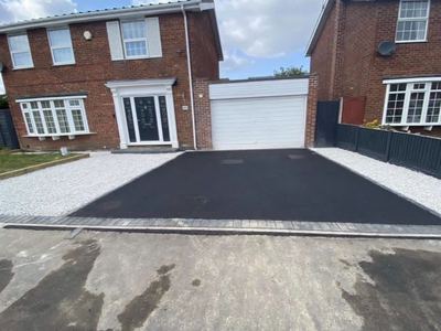 Tarmac driveway
