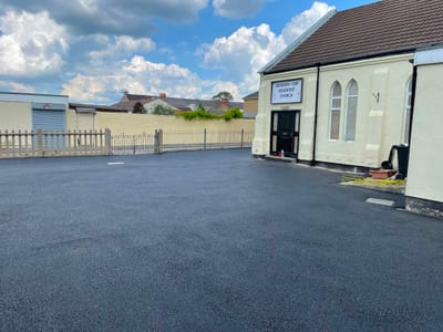 Tarmac driveway