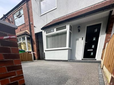 Resin bound driveway