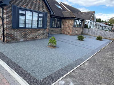 Resin bound driveway