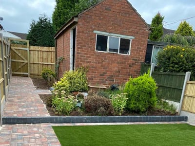 Garden landscaping