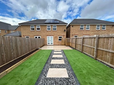 Garden landscaping