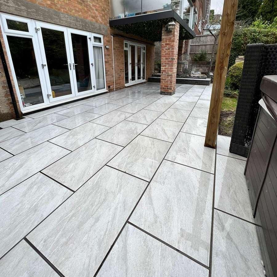 Porcelain Patios in Sutton Coldfield
